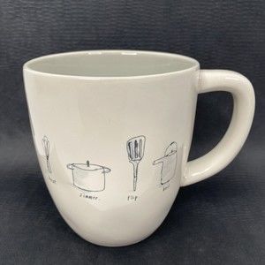 Rae Dunn  Beat Simmer Flip Boil Mug